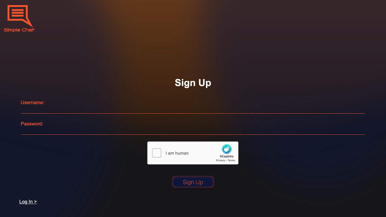 Sign-up Page